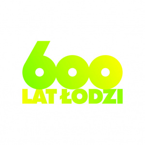 Logo 600 lecia Łodzi
