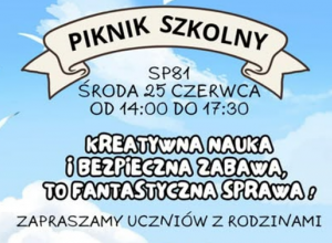 ZAPRASZAMY NA PIKNIK