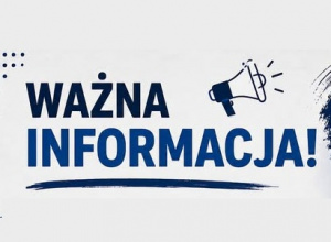 WAŻNA INFORMACJA